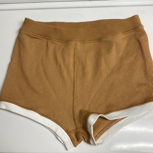 Aerie offline ribbed lounge shorts